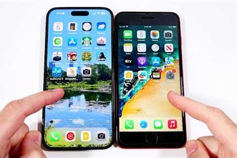 iPhone 14 Pro Max vs iPhone 8 Plus 6 Years Later
