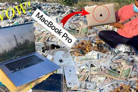 Unbelievable! Discovered (MacBook Pro M1) , GoPro HERO7 , more Money $$ $20,000 at Trash Place