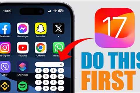 Do This After Updating to iOS 17 !