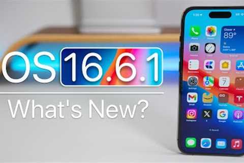 iOS 16.6.1 is Out! - What''s New?