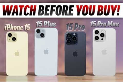 iPhone 15 Buyer''s Guide - DON''T Make These 10 Mistakes!