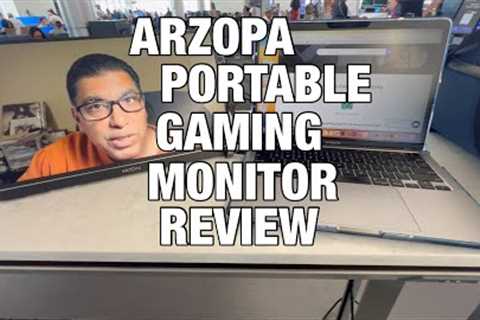 Arzopa Portable 15.6 1080P Gaming Monitor - Great for the Mac Mini M1
