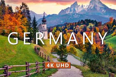 4K Drone Footage - Bird''s Eye View of Germany, Europe - Relaxation Film with Calming Music