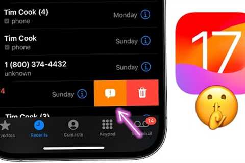 iOS 17 - 30+ Best HIDDEN Features!