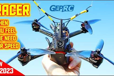 The New GEPRC RACER FPV Drone - Feel The Need For Speed - Review