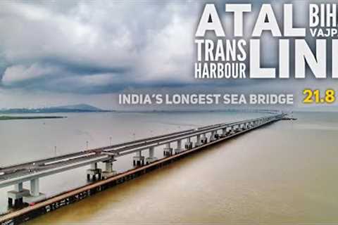 Mumbai Trans Harbor link | September 2023 Progress | Reach Mumbai to Navi Mumbai In 20 Minutes