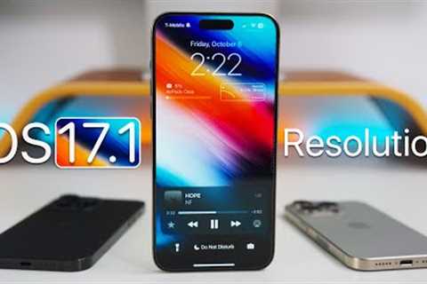 iOS 17.1 - Resolution!