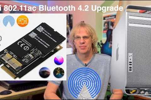 Mac Pro 5,1 Bluetooth 4.2 and Wifi 802 11ac Upgrade!