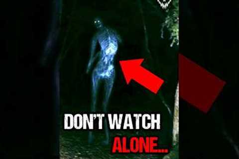 REAL SKINWALKER Caught On Camera?! 😱 #scary #cryptid #skinwalker