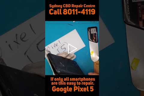 It's the easiest phone screen to replace [GOOGLE PIXEL 5] | Sydney CBD Repair Centre #shorts