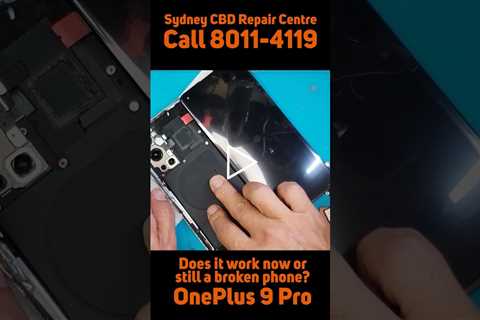 This phone needed to be fixed [ONEPLUS 9 PRO] | Sydney CBD Repair Centre #shorts