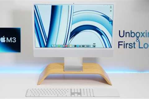 M3 iMac Unboxing, Comparison and First Look