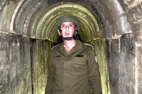 Inside Hamas'' tunnels under Al Shifa Hospital in Gaza