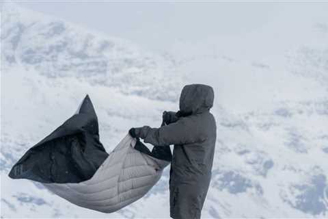 Stay Warm Indoors and Outdoors with the Reconnect Puffy Blanket
