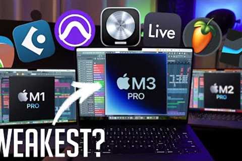 The Problem with M3 Pro MacBook Pro for Music Production | M3 Pro vs M2 Pro vs M1 Pro