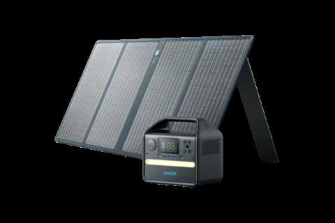 Anker Photo voltaic Generator 521(PowerHouse 256Wh with 100W Photo voltaic Panel) for $498