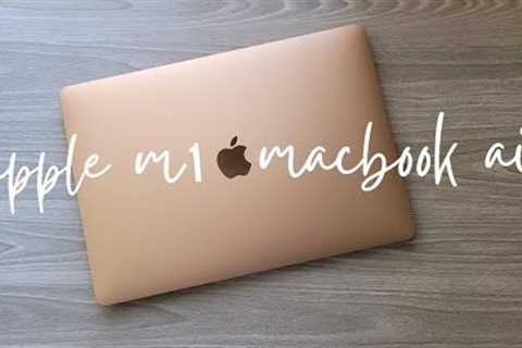 NEW M1 MacBook Air Gold Unboxing