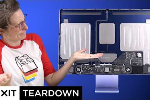 M3 iMac Teardown: Apple’s Most Replaceable Battery?