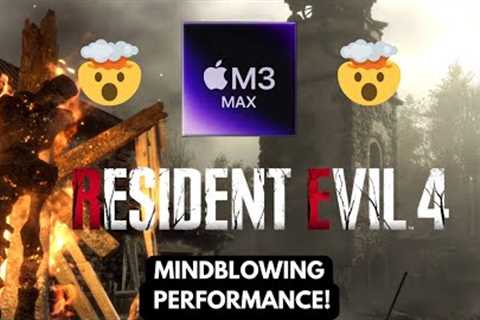 Resident Evil 4 on M3 Max MacBook Pro! (Review)