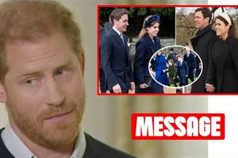 TEAM WILLIAM! Harry SHOCKED As Beatrice & Eugenie STABBED Him IN THE BACK On Christmas Outing