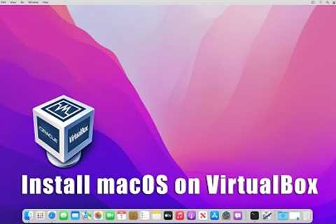 How to Install macOS on a VirtualBox VM | AMD CPU