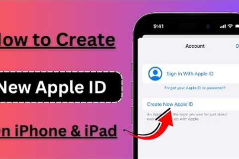 How to Create New Apple ID on Any iPhone! 2024