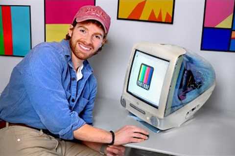 Trying to use a 1999 iMac for graphic design