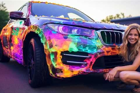 YouTube Sensation Transforms Car into Giant Mood Ring on Wheels