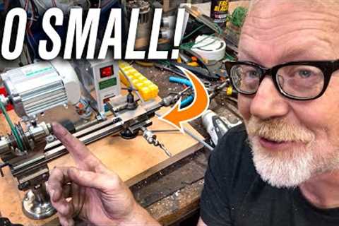 Adam Savage''s New Mini Watchmakers Lathe!