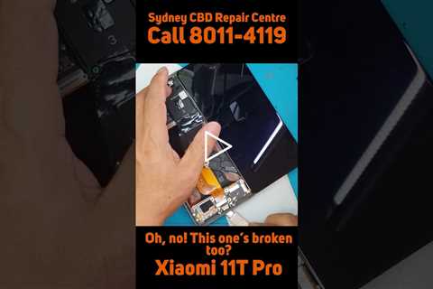 Another display returned to our supplier! [XIAOMI 11T PRO] | Sydney CBD Repair Centre #shorts
