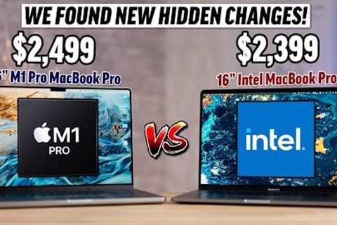 16 M1 Pro MacBook Pro vs 16 Intel MBP: EPIC Comparison