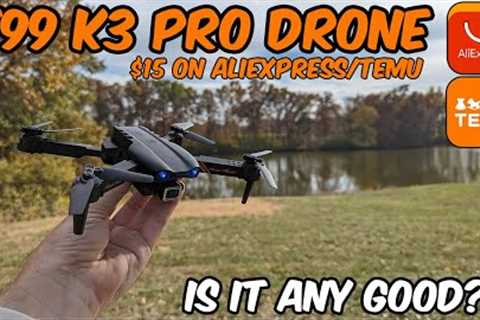 E99 K3 Pro 4k Camera Drone | Is this $15 Drone from Aliexpress/Temu Any Good??