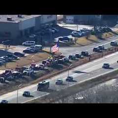 WATCH LIVE: Public memorial service begins to honor fallen Burnsville first responders