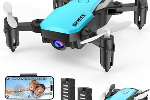 SIMREX X300C Mini Drone - 720P HD Camera, Foldable, Altitude Hold