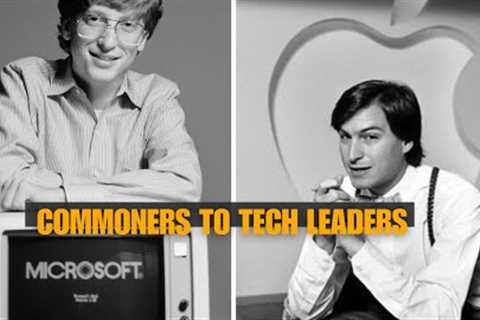 What made Microsoft and Apple to be leaders at tech Industry