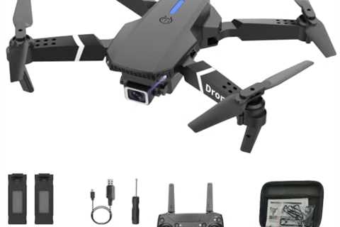Foldable MOCVOO Drone with 1080P Camera, Dual Batteries