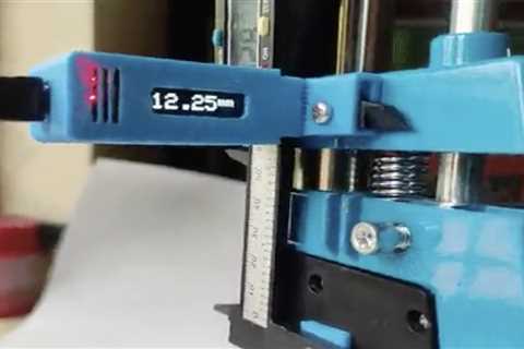 Add an inexpensive digital readout to your drill press