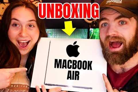 Unboxing the NEW MacBook Air M2 2024 *TECH UNBOXING*