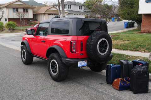 Ford Bronco 2-Door Luggage Test: How much cargo space?