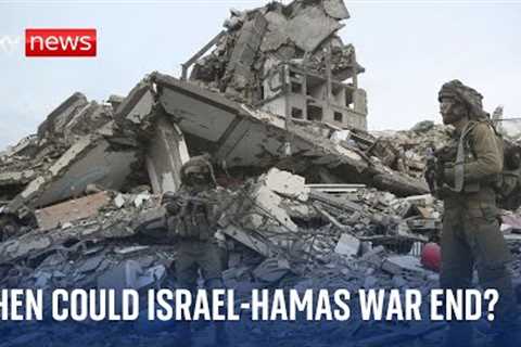 Israel-Hamas war: When could conflict end?