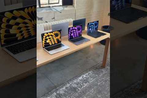 M3 MacBook Air 13 & MacBook Air 15 Hands-on!! #macbookair #laptop #apple
