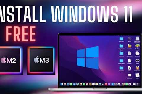 How to Install Windows 11 In MacOs For Free with M2/M3 Chip Apple Silicon