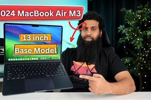 2024 Macbook Air M3 13 inch Base Model | Unboxing & Review