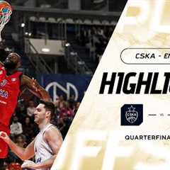 CSKA vs Enisey Highlights Quarterfinals Game 1 | Season 2023-24