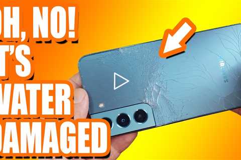 IT'S ALSO WATER DAMAGED! Samsung Galaxy S22 Screen Replacement | Sydney CBD Repair Centre