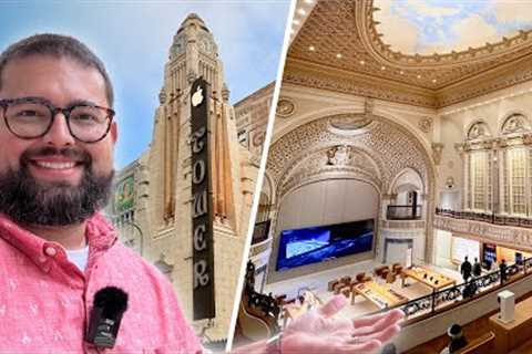 Inside the Historic Tower Theater Apple Store [Vlog]