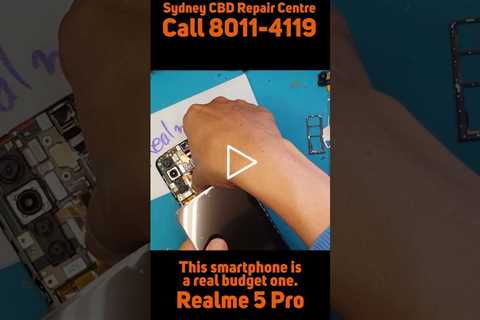 This must be a very special phone [REALME 5 PRO] | Sydney CBD Repair Centre