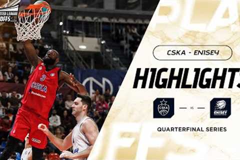 CSKA vs Enisey Highlights Quarterfinals Game 1 | Season 2023-24