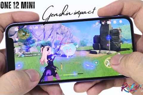iPhone 12 Mini Genshin Impact Battery Drain test | Apple A14 Bionic