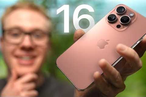 iPhone 16 Pro FIRST LOOK! New Leaks & Rumors!